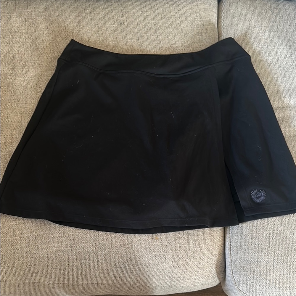 PINK Victoria's Secret Black Mini Athletic Skirt